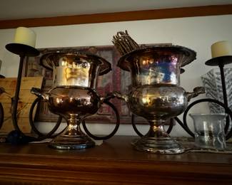 Silverplate Urns 