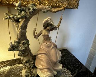 Lladro, Girl on Swing
