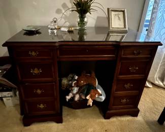 Wood Office Desk, $200