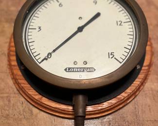 Large vintage pressure gauge..these are great for wall decor 