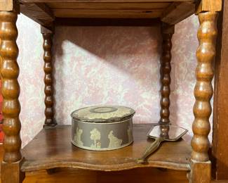 Early one drawer chest…won’t find at IKEA…the wear adds character 