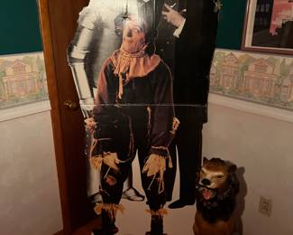 The floor display was missing the lion, so I added him…just need Dorothy 