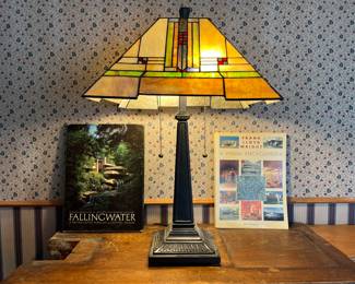 Contemporary arts and crafts table lamps/Pr