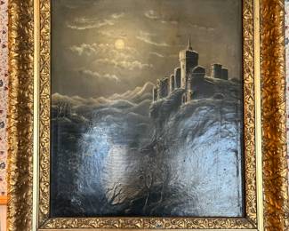 Moonlit Oil on Canvas 