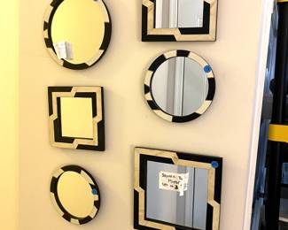 Collection inlaid mirrors --