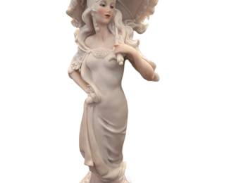 armani figure with umbrella