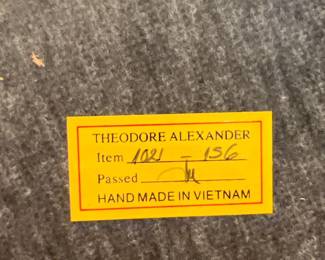 Theodor Alexander 1021-156 handmade in vietnam