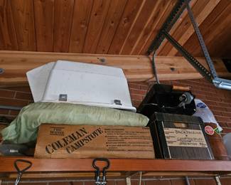 Vintage coleman camp stove