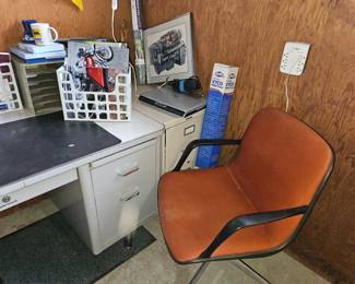 Mid century office chair