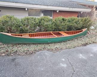 Wood Canoe VG condition