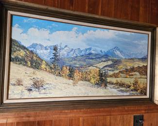 Original oil painting by James Emery Greer