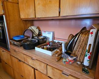 Griswold Cast Iron cookware, trays