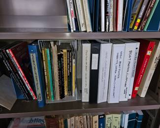 Boat, motorcycle and Chris Craft books