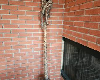 African Tribal ceremony staff