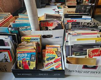 Hot rod magazines