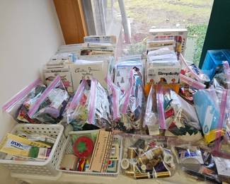 Sewing accessories and patterns