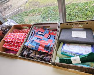 Fabric sold by box lot