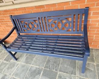 Modern Steel Bench