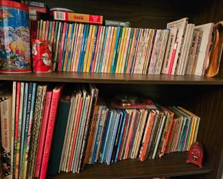 Childrens books and coloring books VG condition