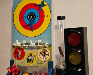 Vintage games and figurines, spiderman, batman, Dune, Lost in Space, Star Trek, Star Wars, +++++