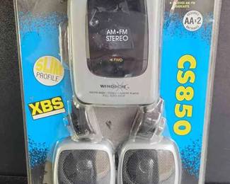 NEW WALKMAN Windsor Stereo Cassette Player