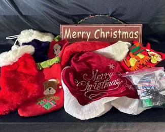 Christmas Tree Skirts, Stockings and more