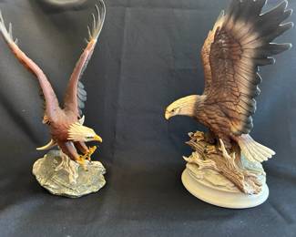 Masterpiece Porcellain Eagles 
