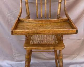 Beautiful, Antique Childrens Chair