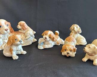 Porcellain Puppy Collection 