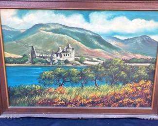 Original N Nucum Oil Painting