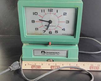 Acroprint Time Recorder