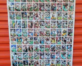 Football Cards Still uncut