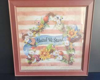 United We Stand Framed Print