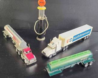 Truck and Gas Collectible Set of Toys