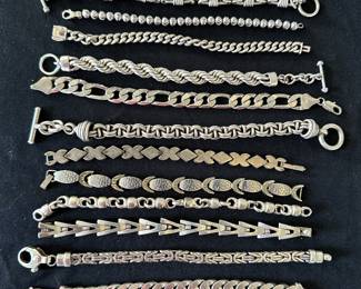 Sterling Chain Bracelets