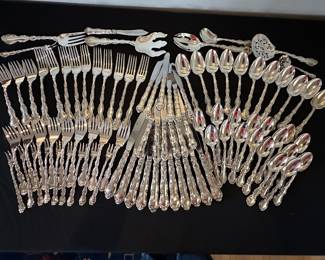 "Strasbourg" Sterling Flatware Service by Gorham