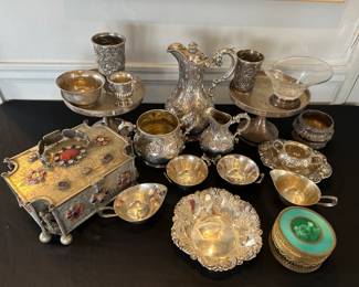 Sterling Serving-ware and Table Decor