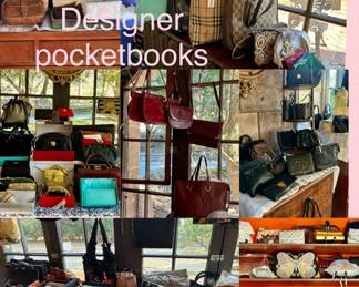 Designer Brand Name Pocketbooks and Handbags
