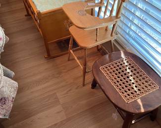 Doll Bed and High Chair