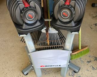 Bowflex Weight Set with Stand