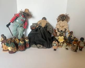 FOLK art African American by June McKenna 