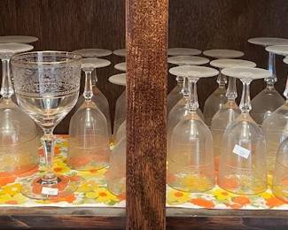 Fostoria crystal glassware 