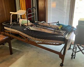 Medical Bed and supplies 