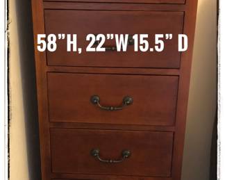 7 drawer lingerie cabinet