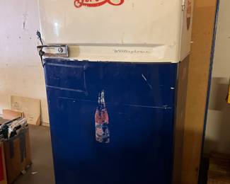 Vintage Pepsi fridge