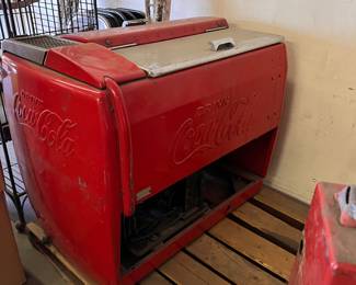 Coca Cola cooler
