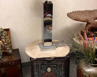 Reverse painted Chinese pictures