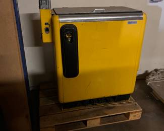 Vintage soda ice box