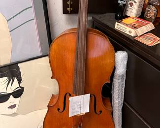Antique cello/musical instruments