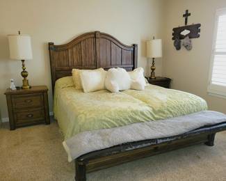 Bedroom set - mattress set not included